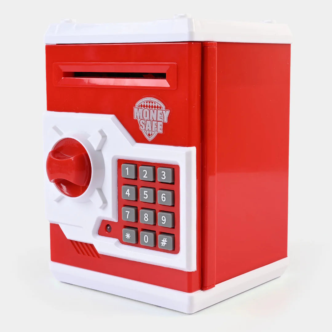 MONEY SAFE ELECTRIC LOCK KIDS ATM MACHINE