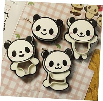 4 Pcs Animal Crackers Biscuits Fondant Mold Cartoon
Panda Baking Mold Cutter Decorate Sandwich