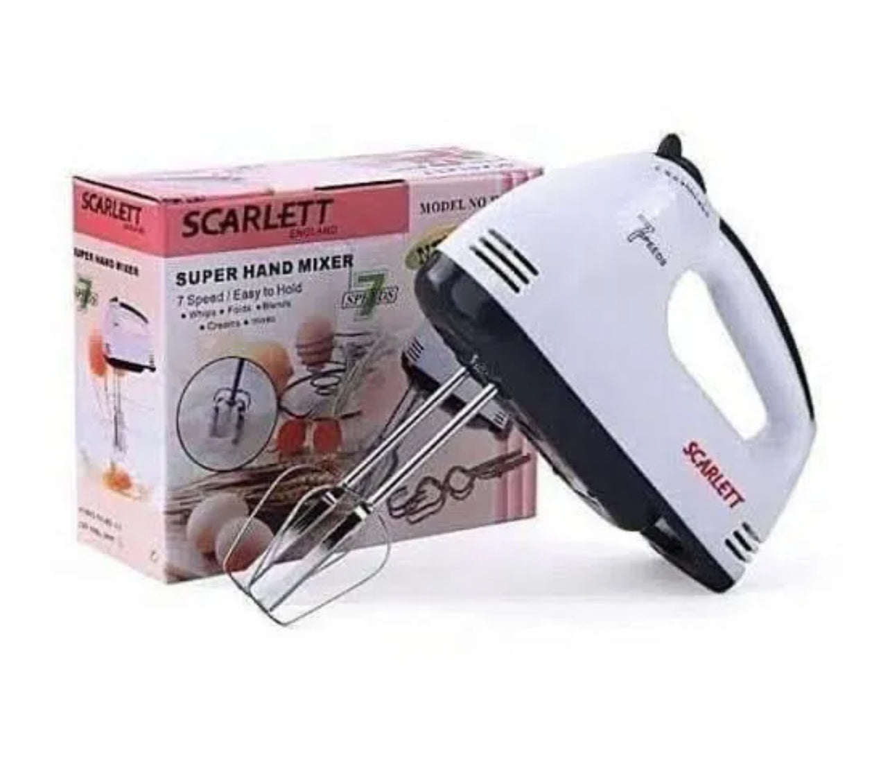 Scarlett HandMixer with 7 Speeds