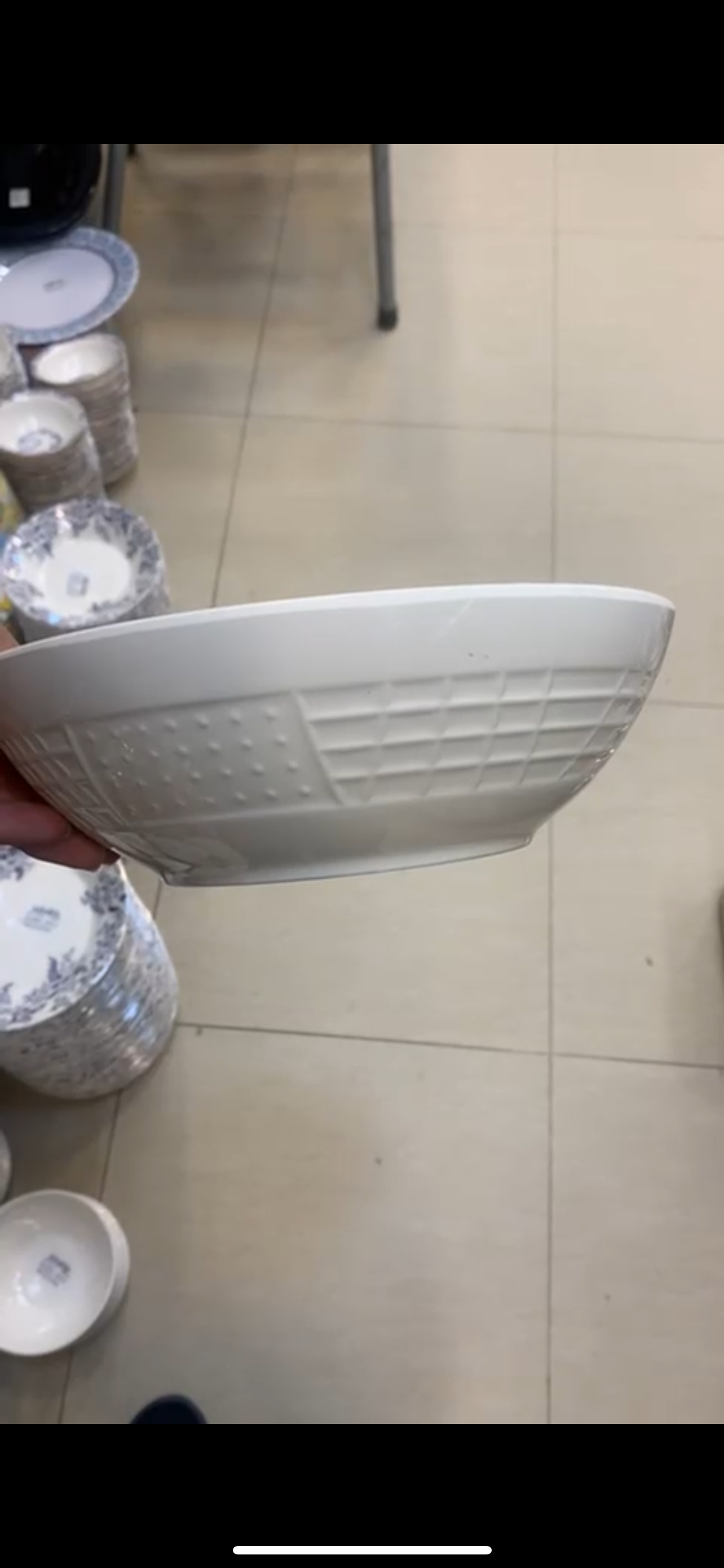 WHITE Porcelain Bowl