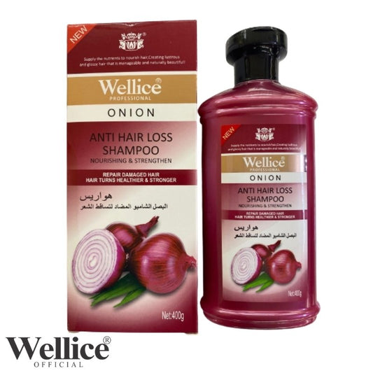 Wellice Onion Anti Hair Loss Shampoo 400ml