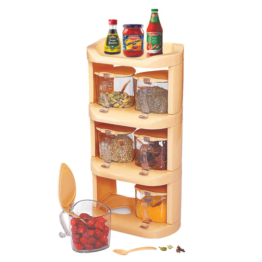 VERTICAL SPICE RACK 6X1 🤎